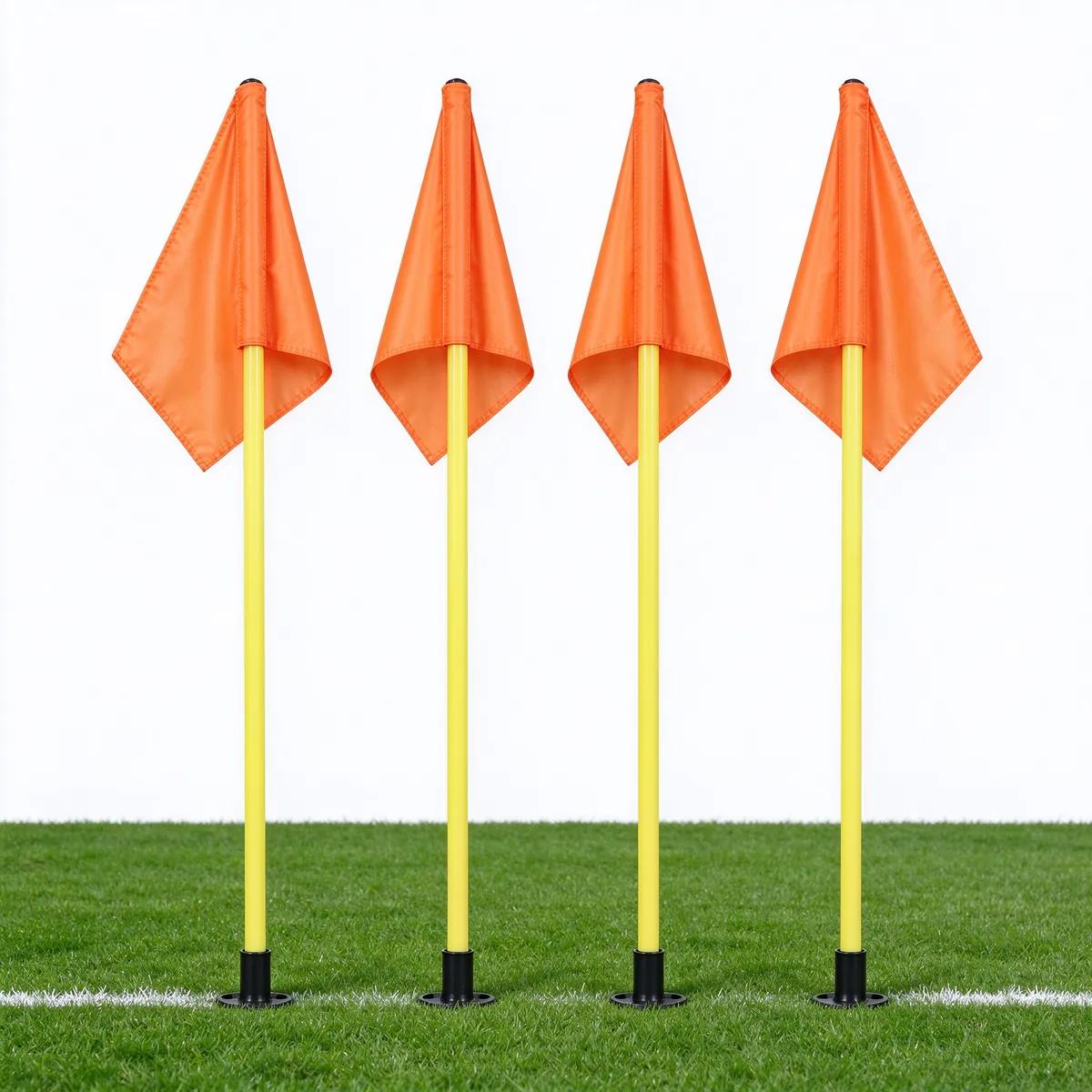 Soccer corner flags set of 4