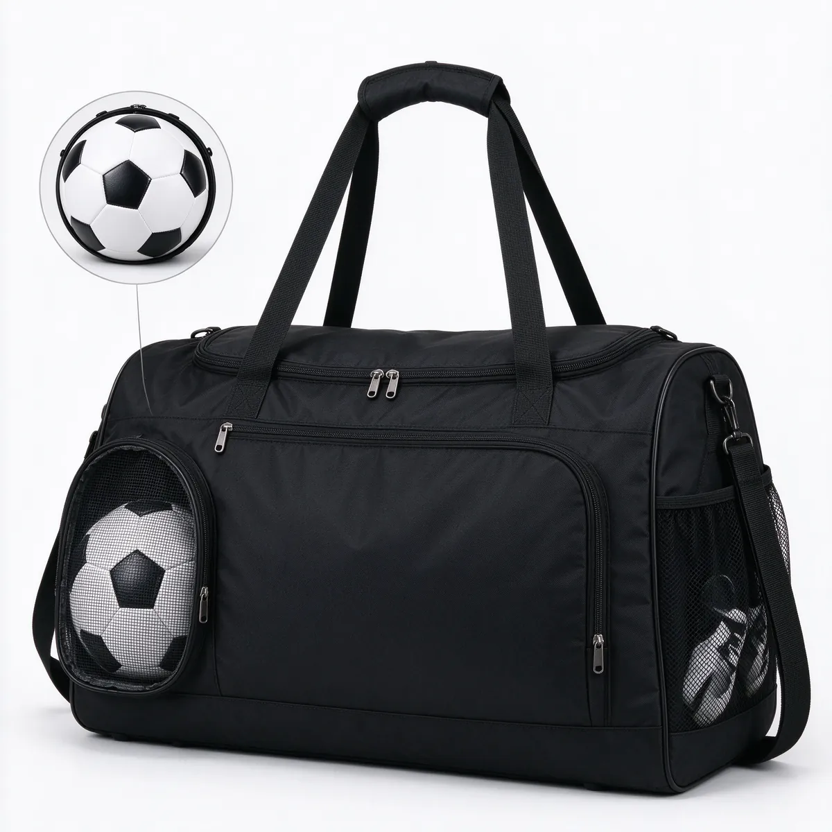 Soccer equipment team bag