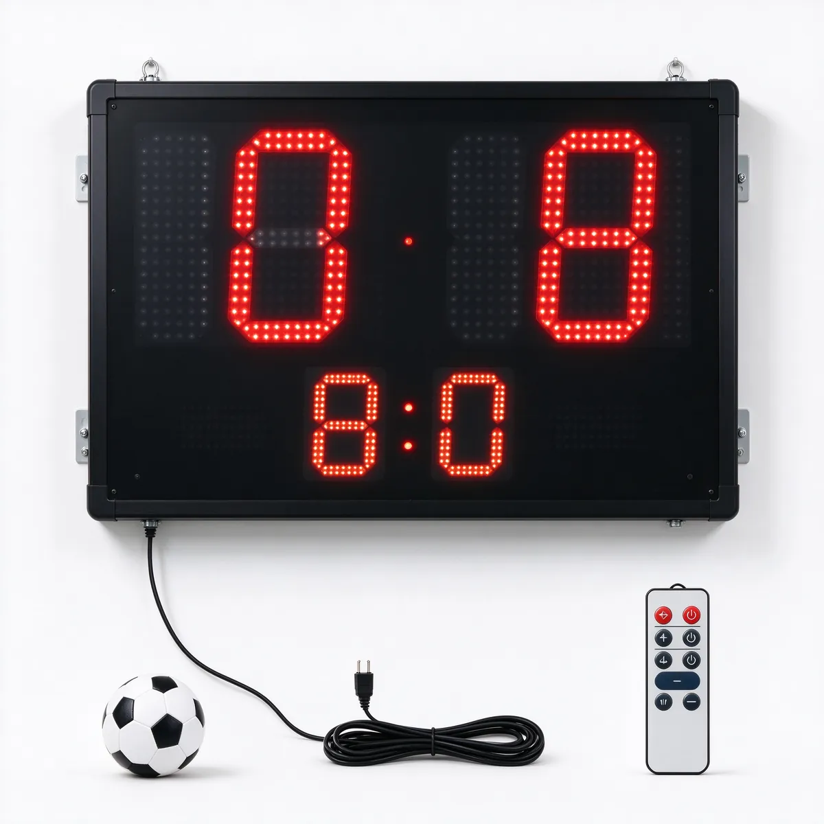 LED soccer scoreboard